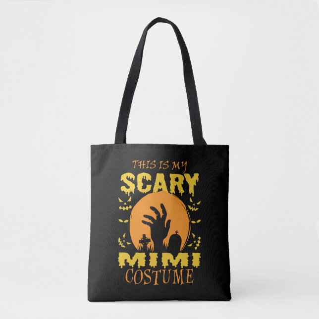 Det här är min Scary Mimi Costume Halloween Tygkasse (Framsida)