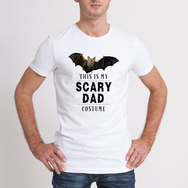 Det här är min Scary Pappa Costume Funny Halloween T Shirt (This is my Scary Dad Costume Funny Halloween T-Shirt)