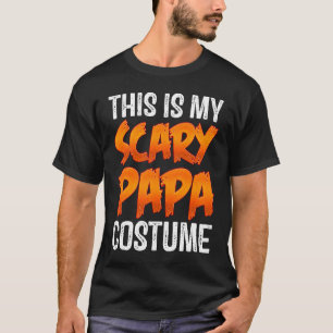 Det här är min Scary Pappa Halloween-dräkt T Shirt