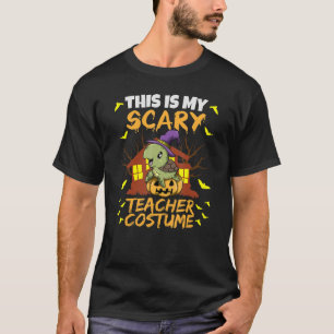 Det här är min Scary Teacher Costume School Educat T Shirt