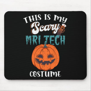 Det här är min Scary Tech Costume Funny Halloween Musmatta