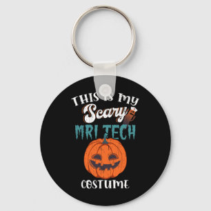 Det här är min Scary Tech Costume Funny Halloween Nyckelring