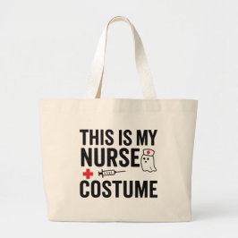 Det här är min sjuksköterska Halloween Costume Jumbo Tygkasse