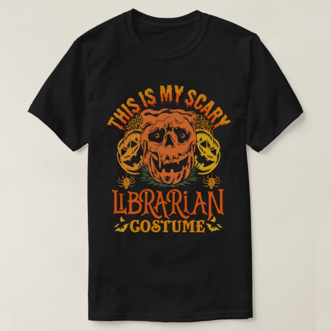 Det här är min skandalösa bibliotekarikostume Funn T Shirt (Design framsida)