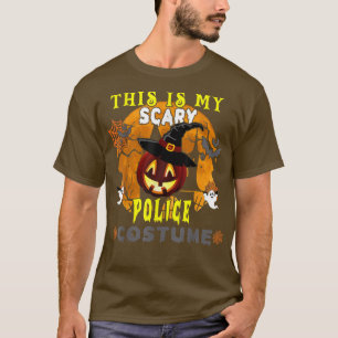 Det här är min skandalösa polisdräkt. t shirt