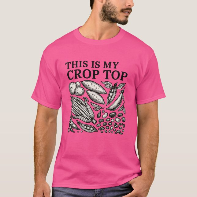 Det här är min Skörd överst T Shirt (Framsida)