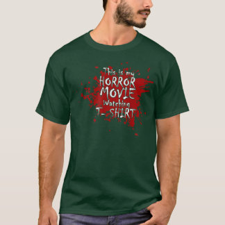 Det här är min skräckfilm som tittar på skjortfami t shirt