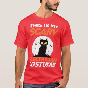 Det här är min skrämmande elektrikerkostym för Hal T Shirt