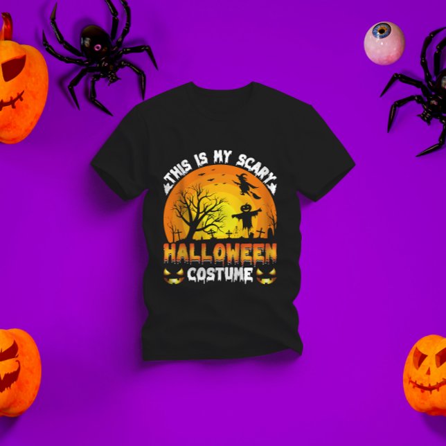 Det här är min skrämmande Halloween-kostym T Shirt (Skapare uppladdad)