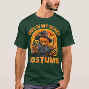 Det här är min skrämmande kostym Candy Spooky Scar T Shirt