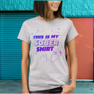 Det här är min sober Shirt T