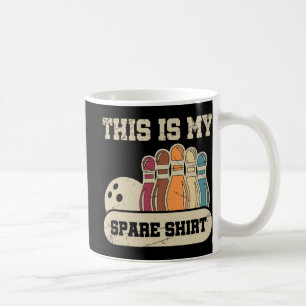 Det här är min Spare Bowling Alley Gutter Stift Bo Kaffemugg
