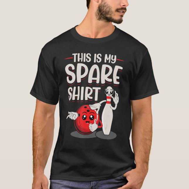Det här är min Spare Bowling Player-Bowlareare T Shirt (Framsida)