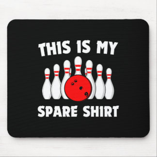 Det här är min Spare Shirt Bowling Retro Musmatta