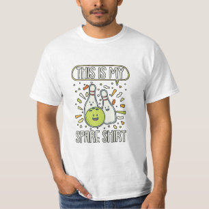 Det här är min spare Shirt Bowling Strejka Spare G T Shirt
