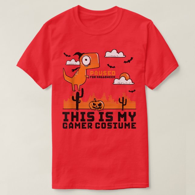 Det här är min spelkostume Funny Video Gaming Geek T Shirt (Design framsida)