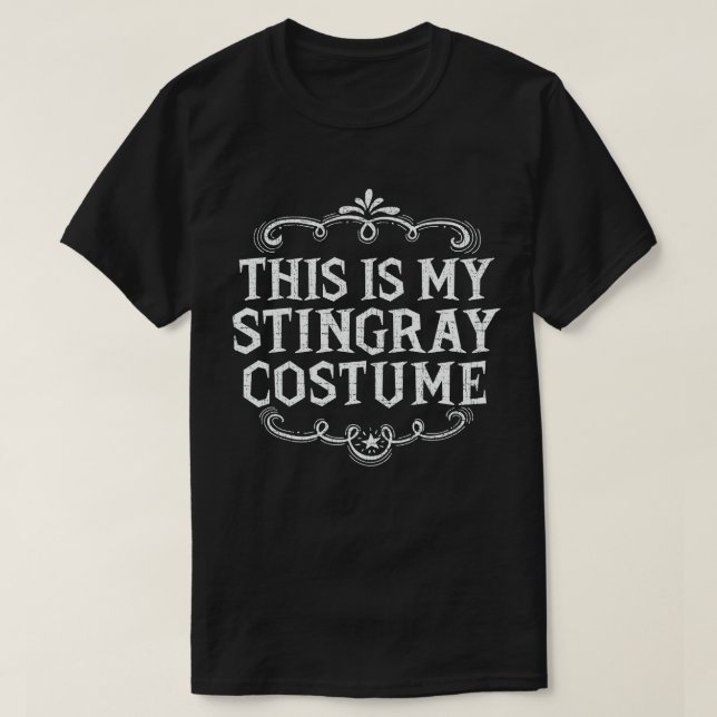 Det här är min stingray Costume Funny Lazy Hallowe T Shirt (Design framsida)