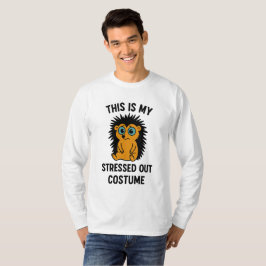 Det här är min Stressat utdräkt - Cute Hedgehog T Shirt