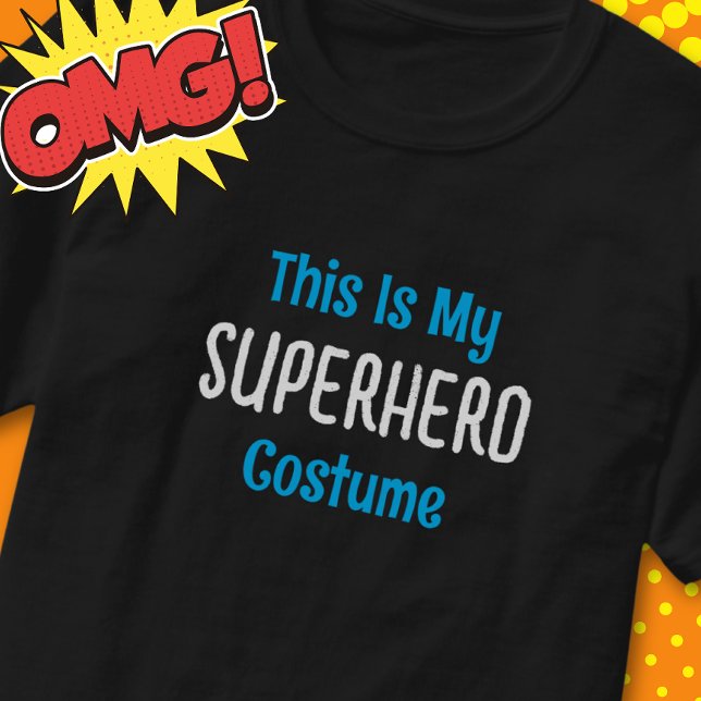 Det här är min superhjälte Costume Halloween T Shirt (Skapare uppladdad)