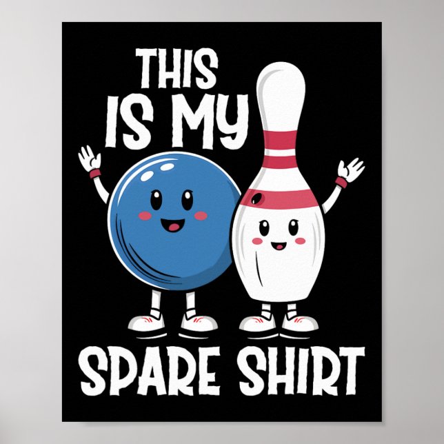 Det här är min svärdsköldpadda, Bowling Ll och Bow Poster (Framsidan)