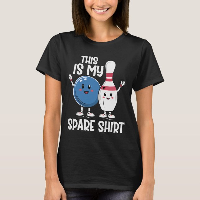 Det här är min svärdsköldpadda, Bowling Ll och Bow T Shirt (Framsida)