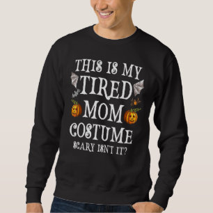 Det här är min tålmodiga Mamma-dräkt Halloween Can Lång Ärmad Tröja