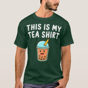 Det här är min Tea Shirt Funny Teashirt Pun Bubble T