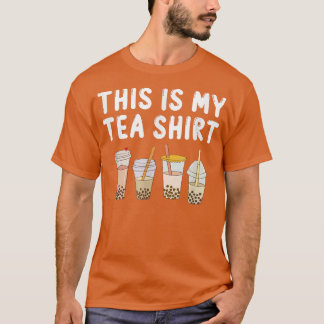 Det här är min Tea Shirt Funny Teashirt Pun Bubble T