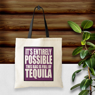 Det här är min Tequila Bag. Tygkasse