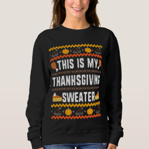 Det här är min thanksgiving sweater Thanksgiving U T Shirt