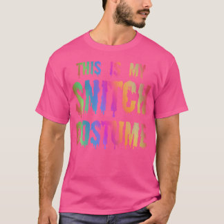 Det här är min tjallande, konstiny Halloween Costu T Shirt