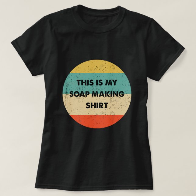 Det här är min tvålSkapar T Shirt (Design framsida)