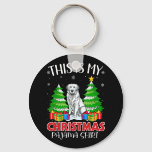 Det här är min Underbara Pajama Pyrenées Hund Xma Nyckelring