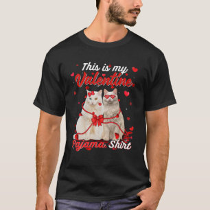 Det här är min Valentine Pajama Turkiska Angora-ka T Shirt