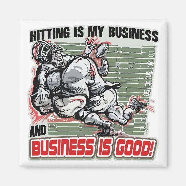 Det här är min verksamhet efter Mudge Studios Magnet (Framsidan)