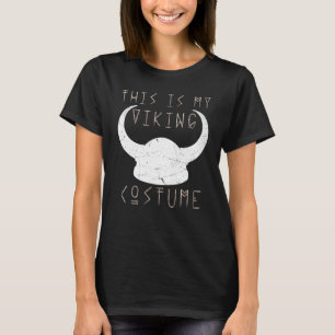 Det här är min Viking Costume Nordic Viking Helmet T Shirt
