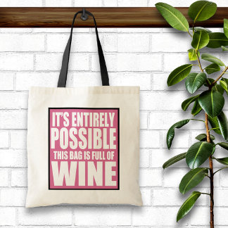 Det här är min Vin-bag. Tygkasse
