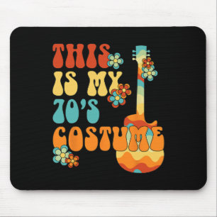 Det här är mitt 70-tal Costume Funny Groovy Peace Musmatta