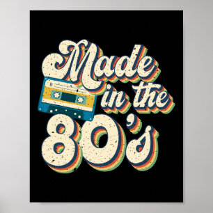 Det här är mitt 80-tal Finare Dress Party Idea Hal Poster