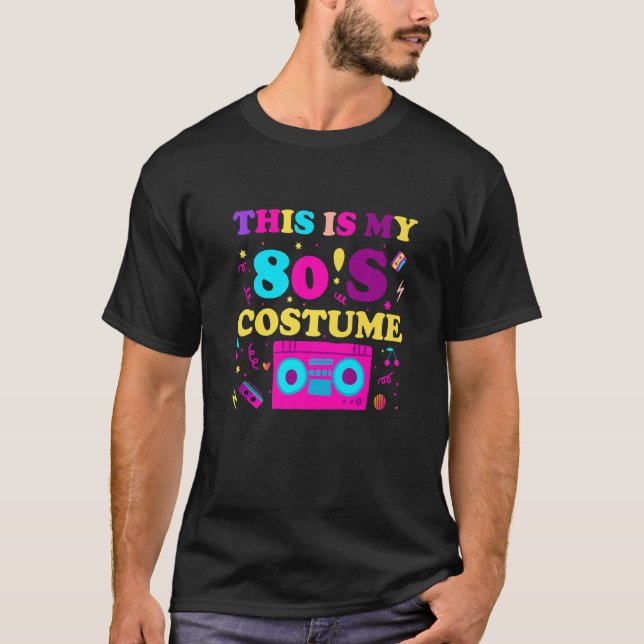 Det här är mitt 80-tal kostume Outfit Women Manar  T Shirt (Framsida)