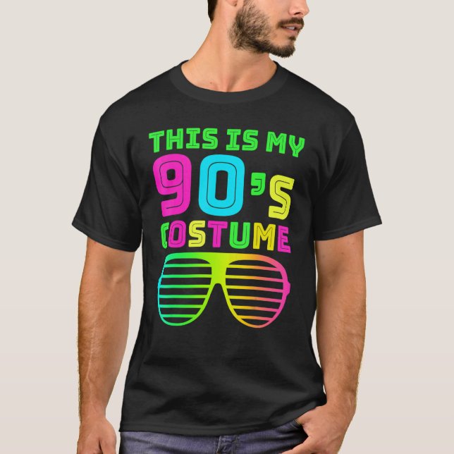 Det här är mitt 90-sekunders musikåterköp 90s-Tema T Shirt (Framsida)