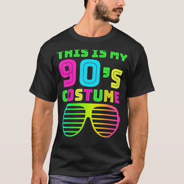 Det här är mitt 90-sekunders musikåterköp 90s-Tema T Shirt (Framsida)