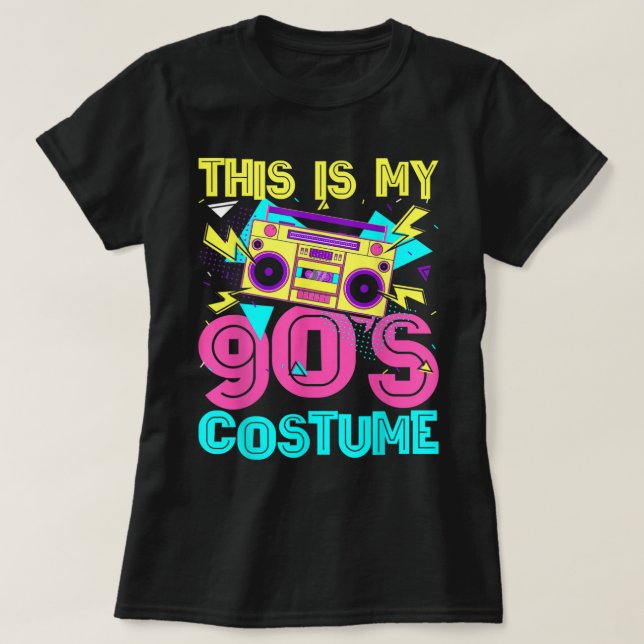 Det här är mitt 90-sekunders musikåterköp 90s-Tema T Shirt (Design framsida)