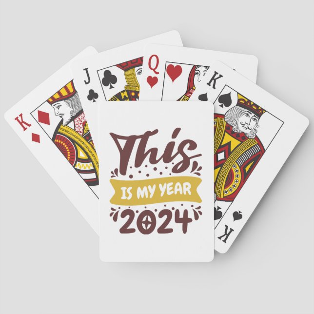 Det här är mitt år 2024 casinokort (Baksidan)