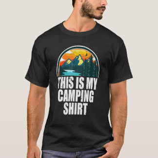 Det här är mitt campingläger, Manar Kvinnor, barn T Shirt
