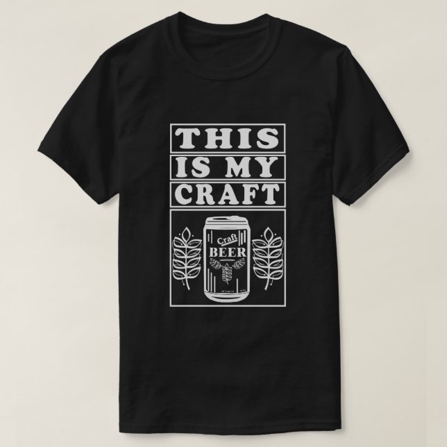 Det här är mitt hantverk t shirt (Design framsida)