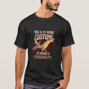 Det här är mitt humana dräktiga djur Pterodactyl T Shirt