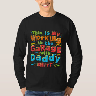 Det här är mitt jobb i trädgården med pappa M T Shirt