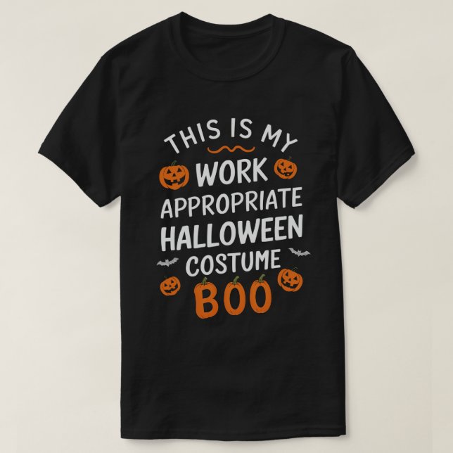 Det här är mitt jobb, rätt Halloween Costume Boo T Shirt (Design framsida)