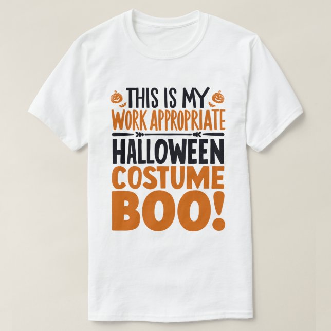 Det här är mitt jobb, rätt Halloween Costume Boo T Shirt (Design framsida)